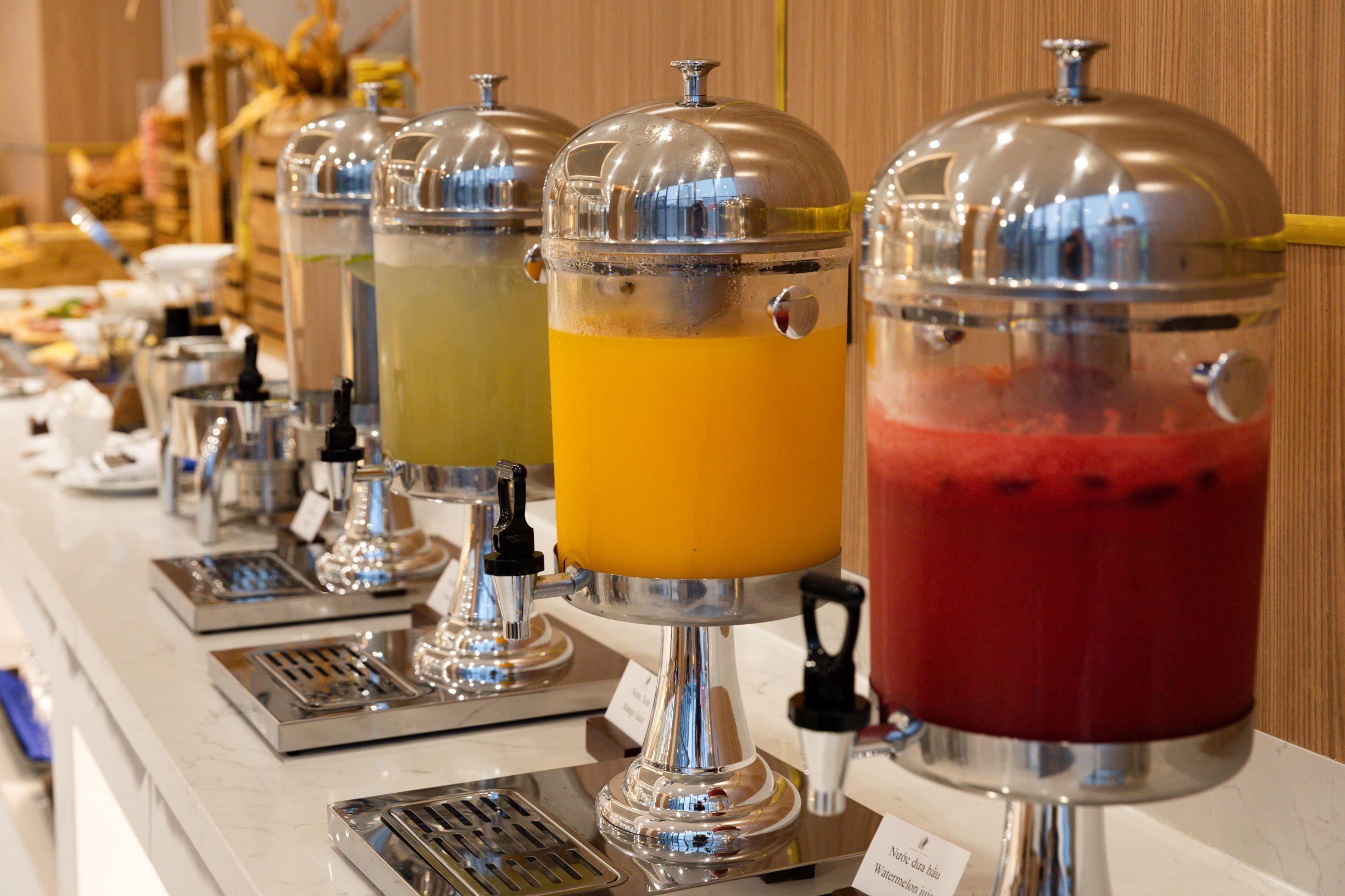 Virgo Hotel Nha Trang Exterior photo Juice dispensers