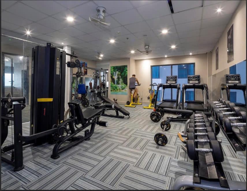 Virgo Hotel Nha Trang Exterior photo The gym at the hotel