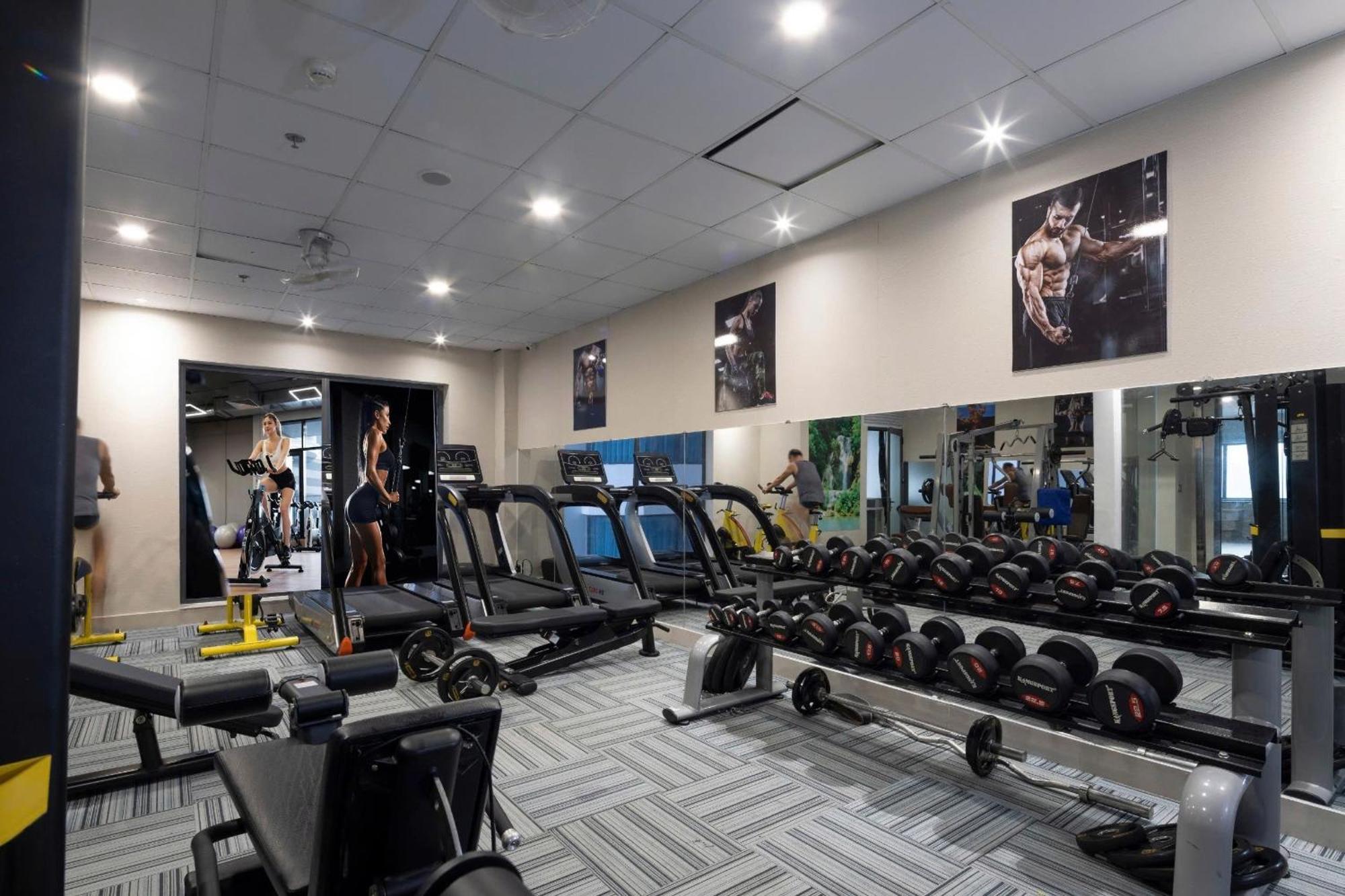 Virgo Hotel Nha Trang Exterior photo The gym at the hotel